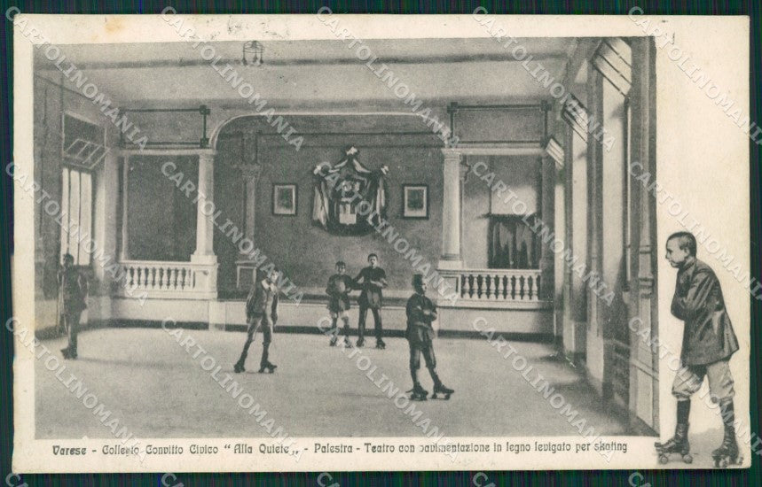 Varese Città Pattinaggio cartolina QK8073 – fronte