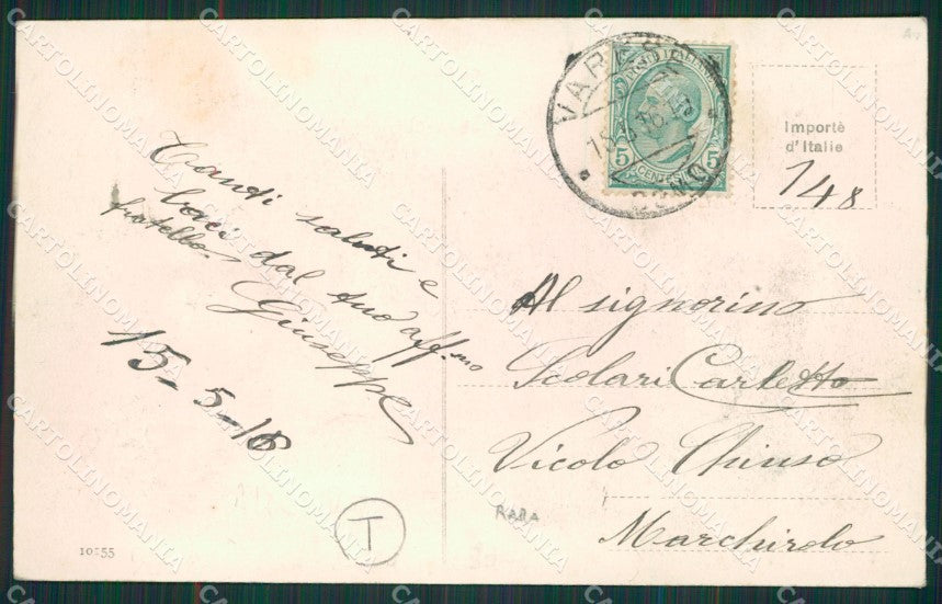 Varese Città Pattinaggio cartolina QK8073 – retro