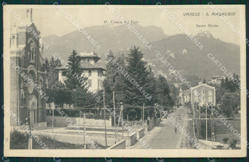 Varese Sant'Ambrogio cartolina QK8081 – fronte