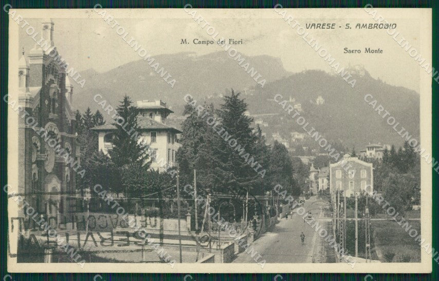 Varese Sant'Ambrogio cartolina QK8086 – fronte