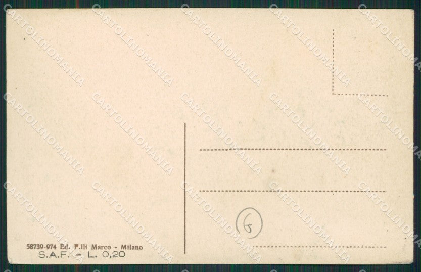 Varese Sant'Ambrogio Tram cartolina QK8107 – retro