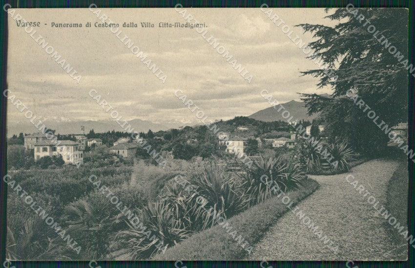 Varese Casbeno cartolina QK8112 – fronte