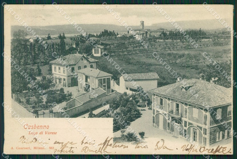 Varese Casbeno cartolina QK8114 – fronte