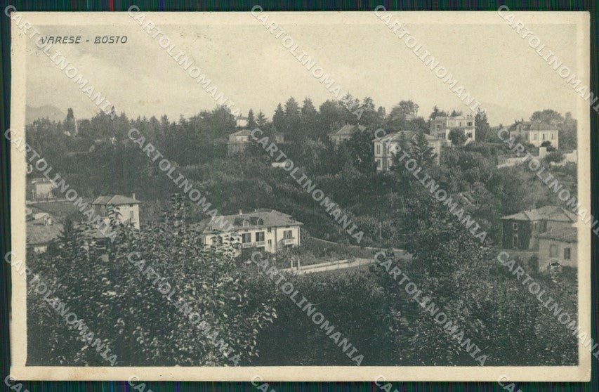 Varese Bosto cartolina QK8144 – fronte