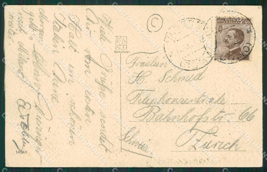 Varese Bosto cartolina QK8146 – retro
