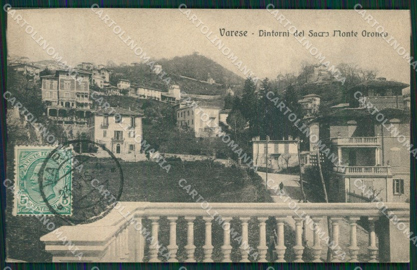 Varese Oronco cartolina QK8160 – fronte