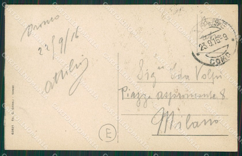 Varese Oronco cartolina QK8160 – retro