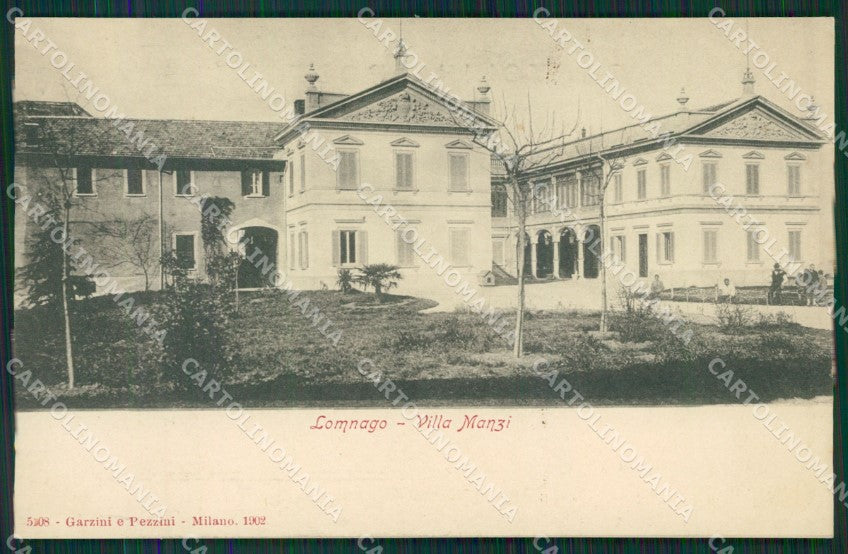 Varese Lomnago cartolina QK8165 – fronte
