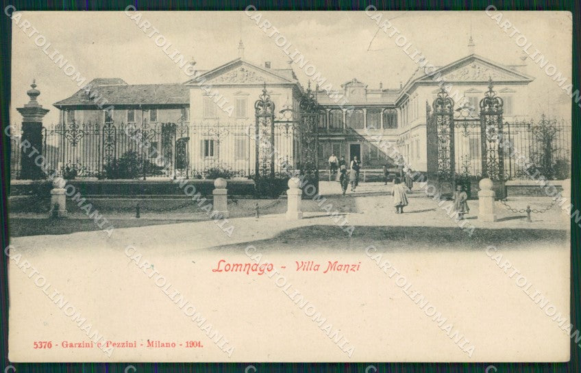 Varese Lomnago cartolina QK8166 – fronte