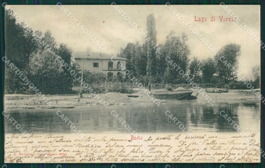 Varese Bodio cartolina QK8167 – fronte
