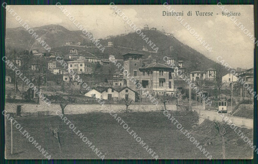 Varese Fogliaro PIEGA cartolina QK8176 – fronte