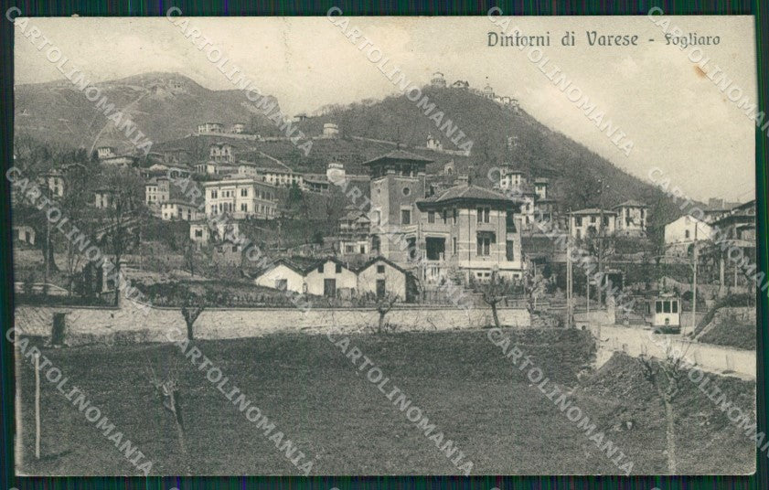 Varese Fogliaro PIEGA cartolina QK8178 – fronte