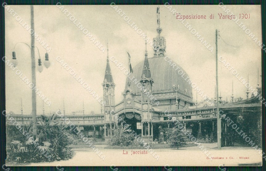 Varese Città Esposizione cartolina QK8184 – fronte