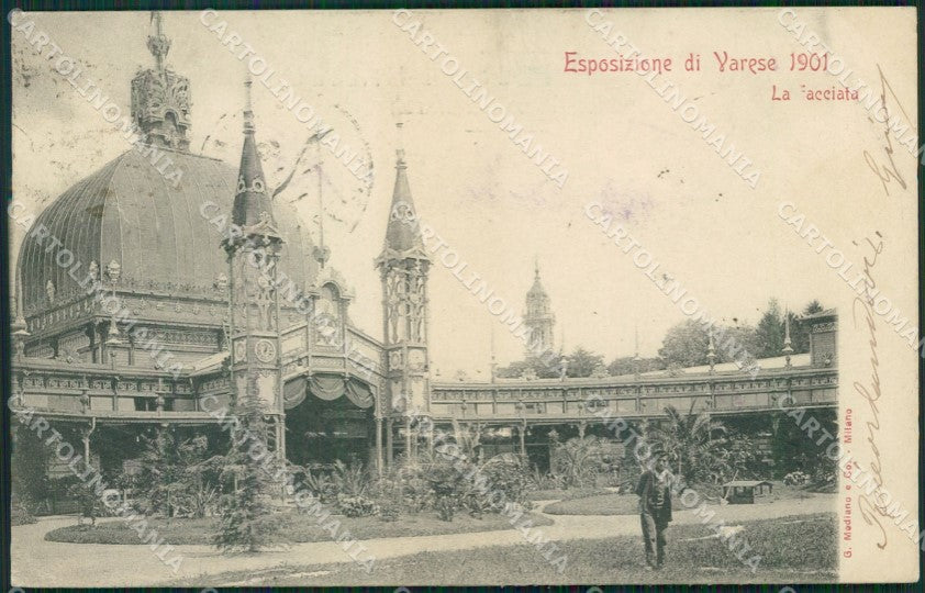 Varese Città Esposizione cartolina QK8196 – fronte