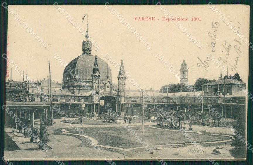 Varese Città Esposizione cartolina QK8197 – fronte