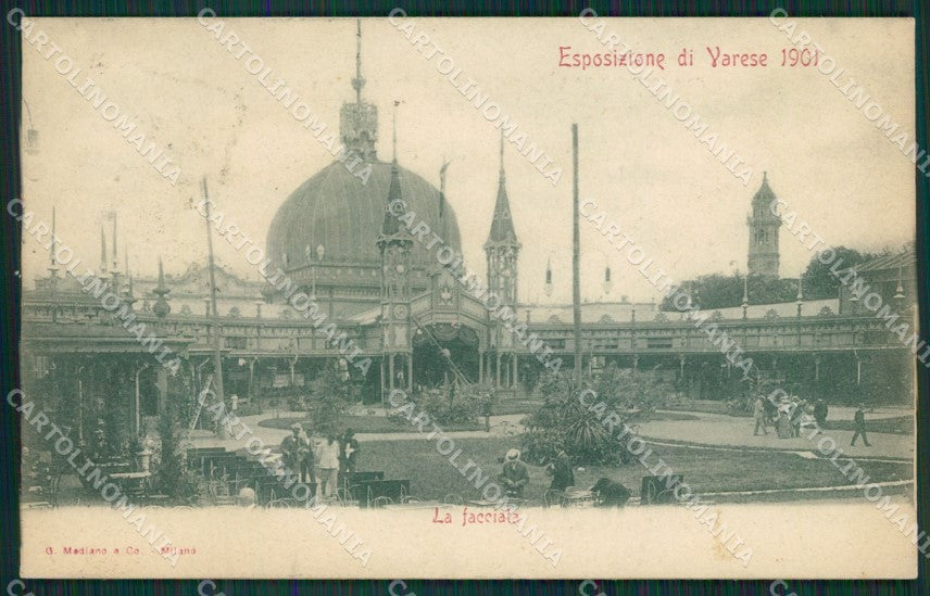 Varese Città Esposizione cartolina QK8198 – fronte
