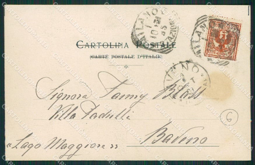 Varese Città Esposizione cartolina QK8199 – retro