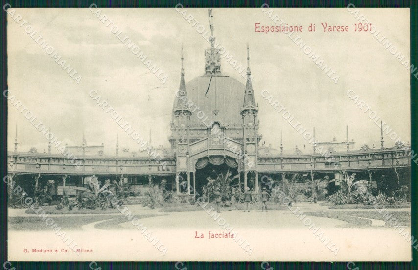 Varese Città Esposizione cartolina QK8205 – fronte