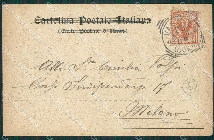 Varese Città Esposizione cartolina QK8209 – retro