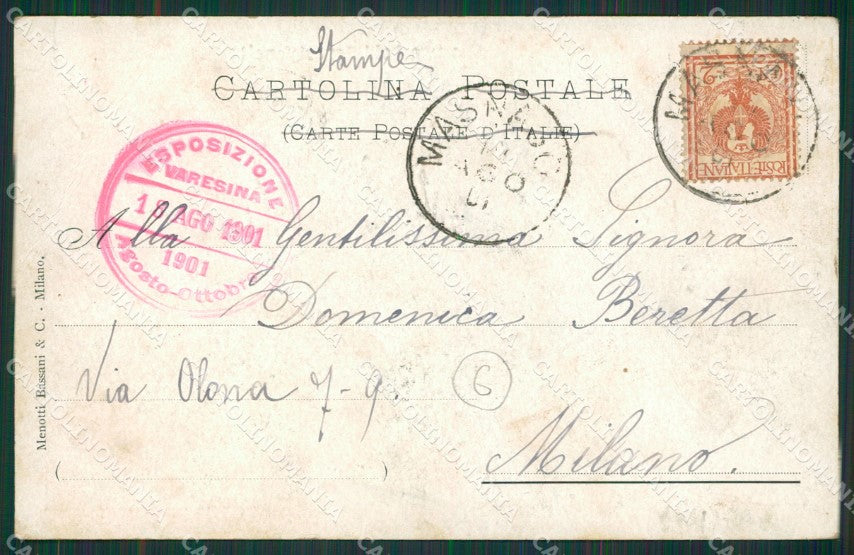 Varese Città Esposizione cartolina QK8210 – retro