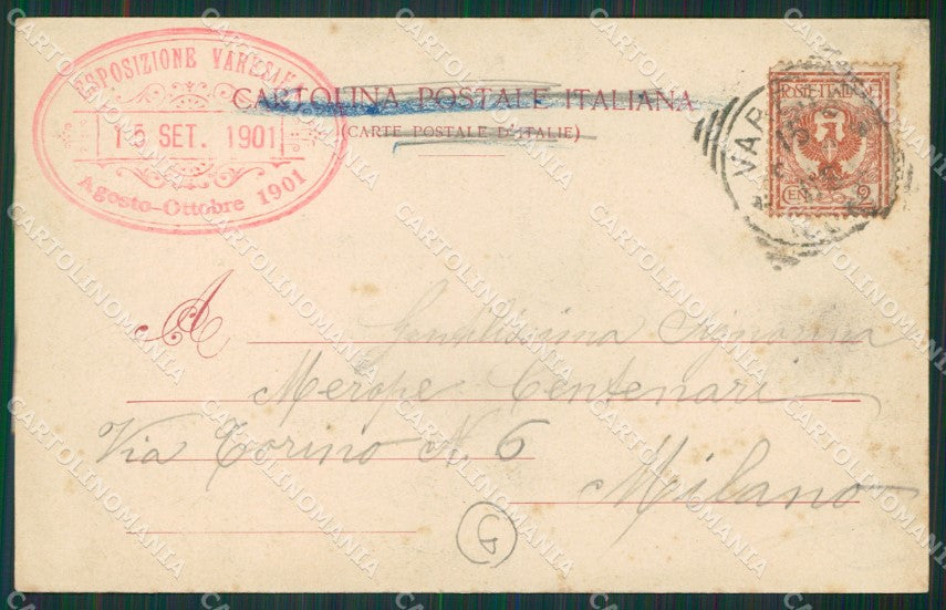 Varese Città Esposizione cartolina QK8211 – retro