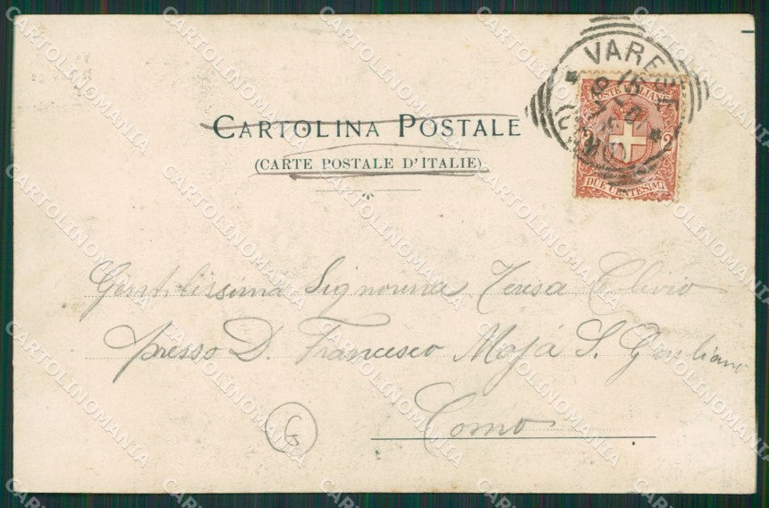Varese Città Esposizione PIEGA cartolina QK8215 – retro