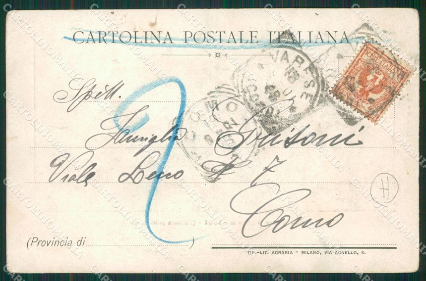 Varese Città Esposizione cartolina QK8217 – retro