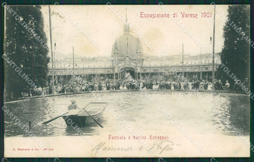 Varese Città Esposizione cartolina QK8221 – fronte