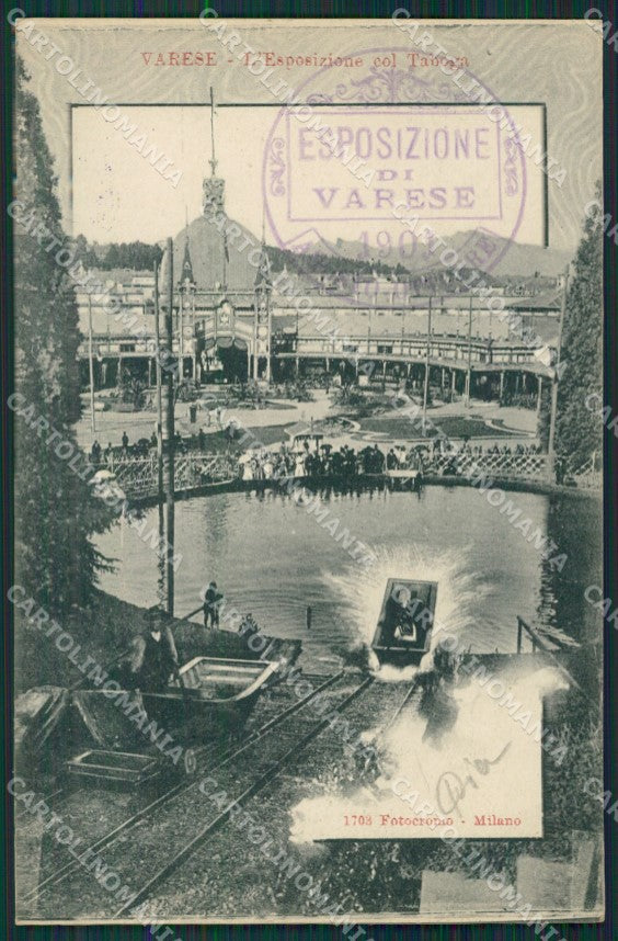 Varese Città Esposizione cartolina QK8222 – fronte