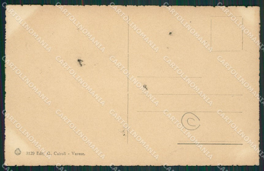 Varese Lago cartolina QK8223 – retro