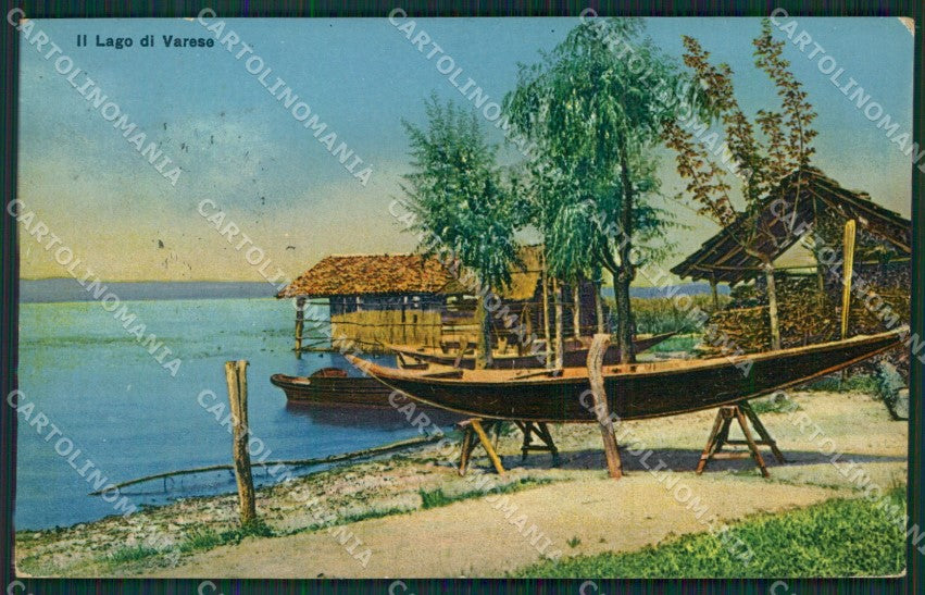 Varese Lago cartolina QK8229 – fronte