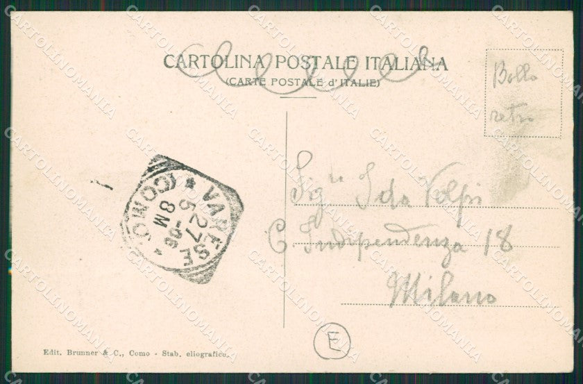Varese Lago cartolina QK8232 – retro