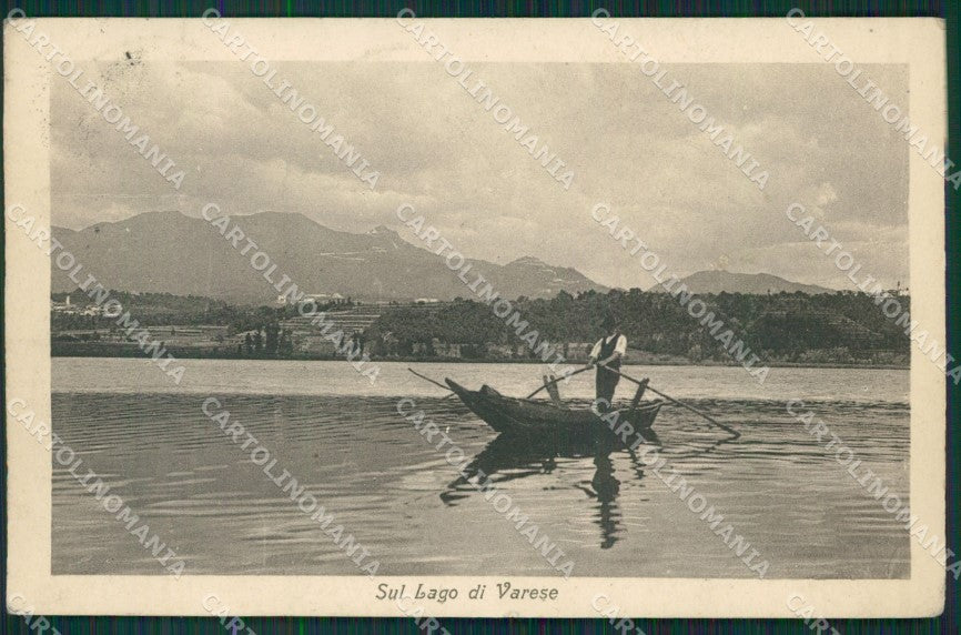 Varese Lago cartolina QK8233 – fronte