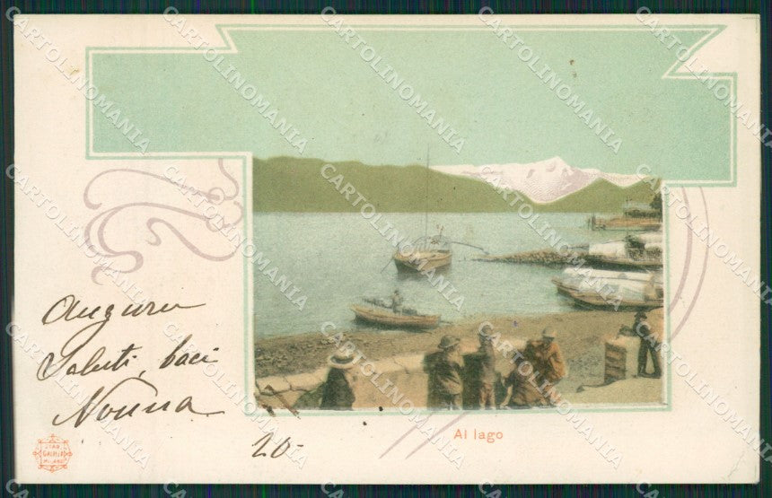 Varese Lago cartolina QK8236 – fronte