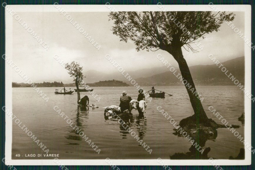 Varese Lago Foto cartolina QK8242 – fronte