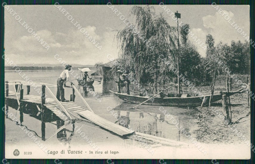 Varese Lago cartolina QK8243 – fronte