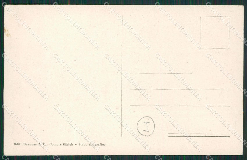Varese Lago cartolina QK8243 – retro