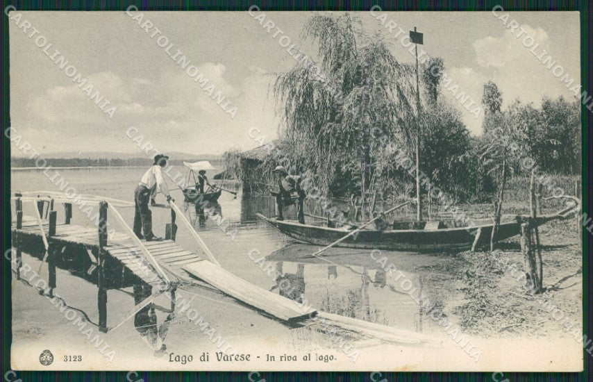 Varese Lago cartolina QK8249 – fronte