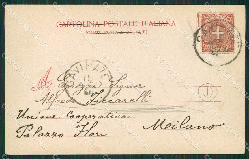 Varese Lago cartolina QK8251 – retro