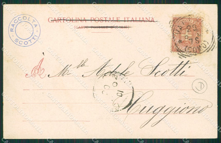 Varese Lago Isola Virginia cartolina QK8260 – retro