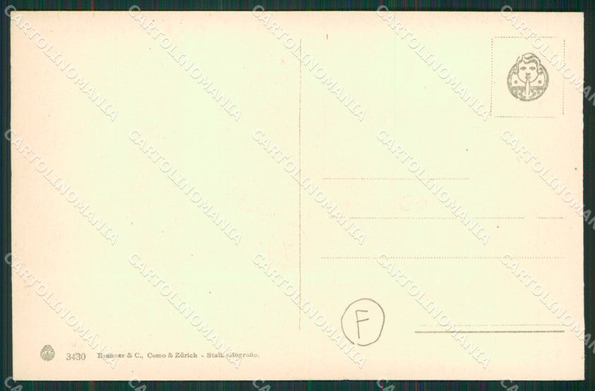 Varese Lago Isola Virginia cartolina QK8273 – retro