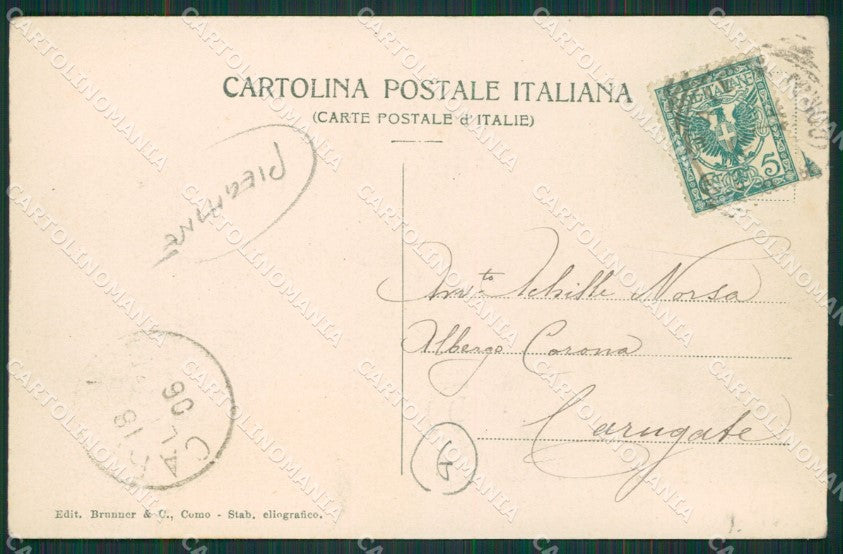 Varese Lago Schiranna cartolina QK8286 – retro