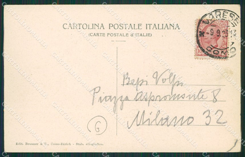 Varese Lago Schiranna cartolina QK8287 – retro