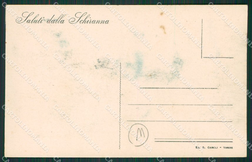 Varese Lago Schiranna cartolina QK8294 – retro