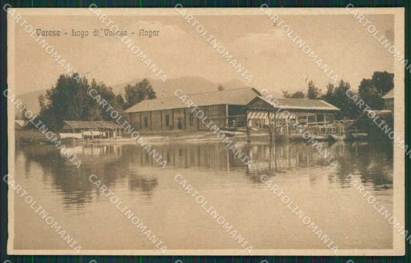 Varese Lago Aviazione cartolina QK8296 – fronte