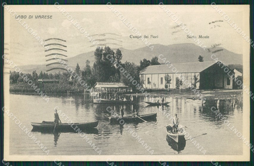 Varese Lago cartolina QK8299 – fronte