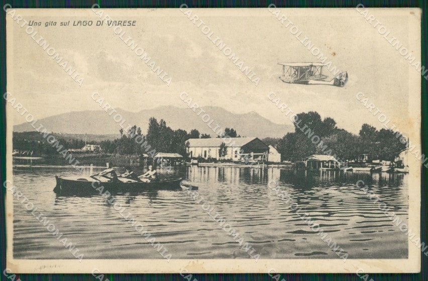 Varese Lago Aviazione cartolina QK8301 – fronte