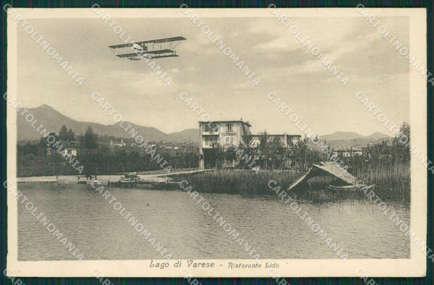 Varese Lago Aviazione cartolina QK8304 – fronte