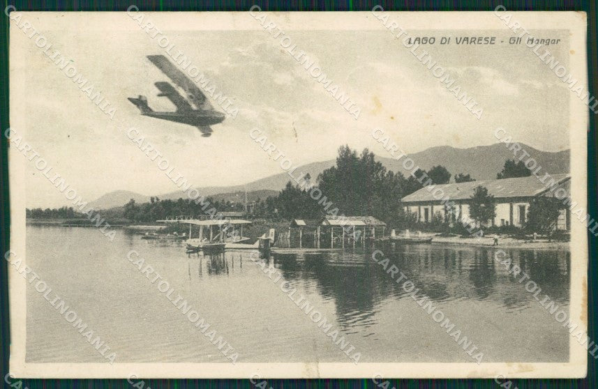 Varese Lago Aviazione cartolina QK8305 – fronte