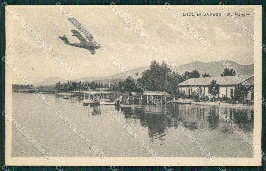 Varese Lago Aviazione cartolina QK8306 – fronte